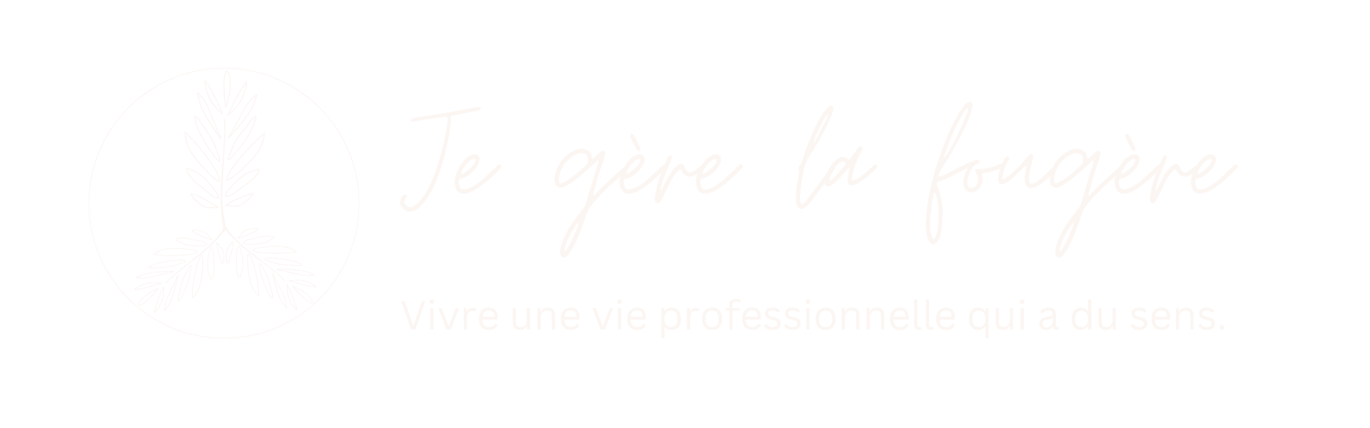 Je gère la fougère pour vivre une vie pro et écolo